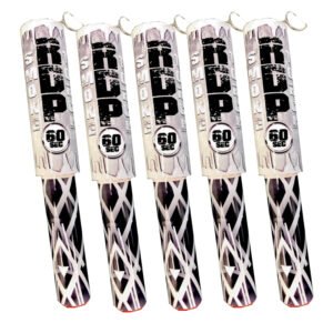 White Handheld Smoke Grenade Flares (5Pack)