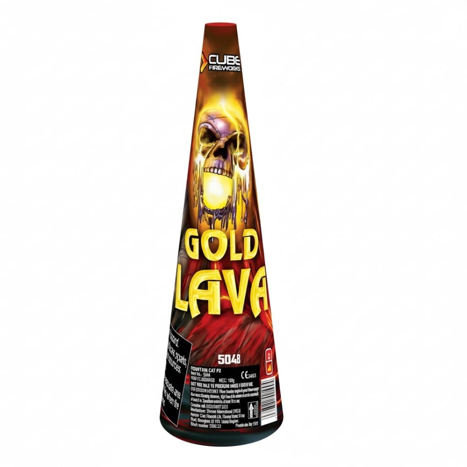 Gold Lava Fountain - Image 2