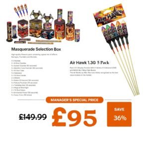 Masquerade Selection Box + Air Hawk – 5 Pack