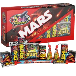 Cosmic Fireworks Mars 12pce Selection Box firework